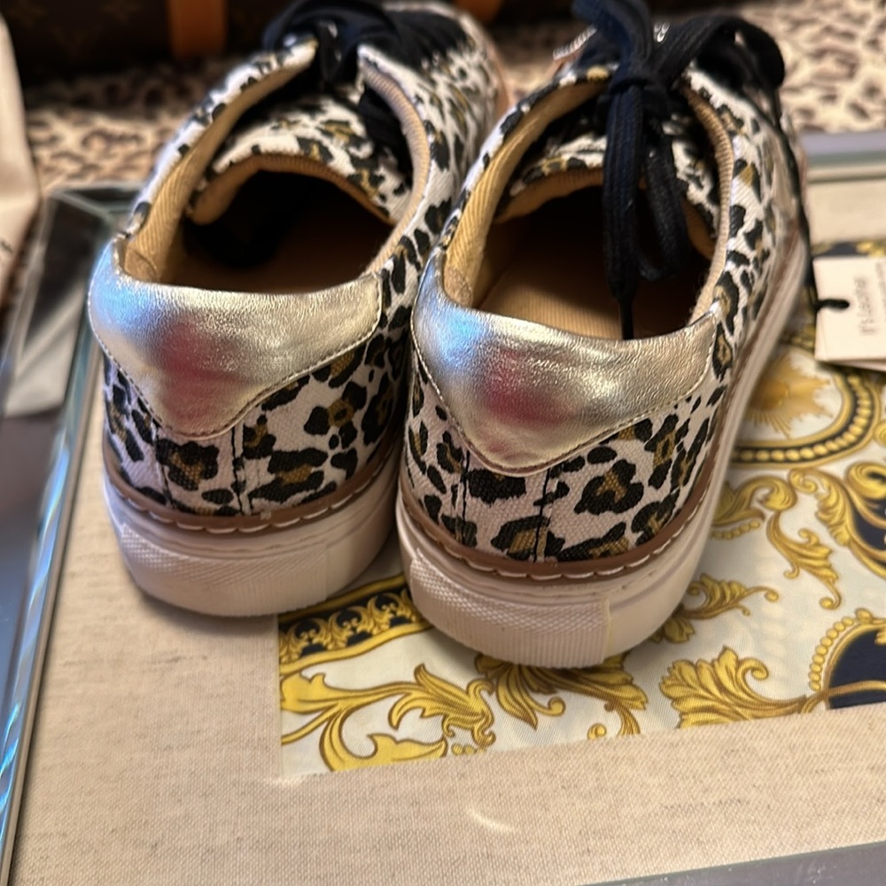 MYRA BAG leopard sneakers - Picture 3 of 5